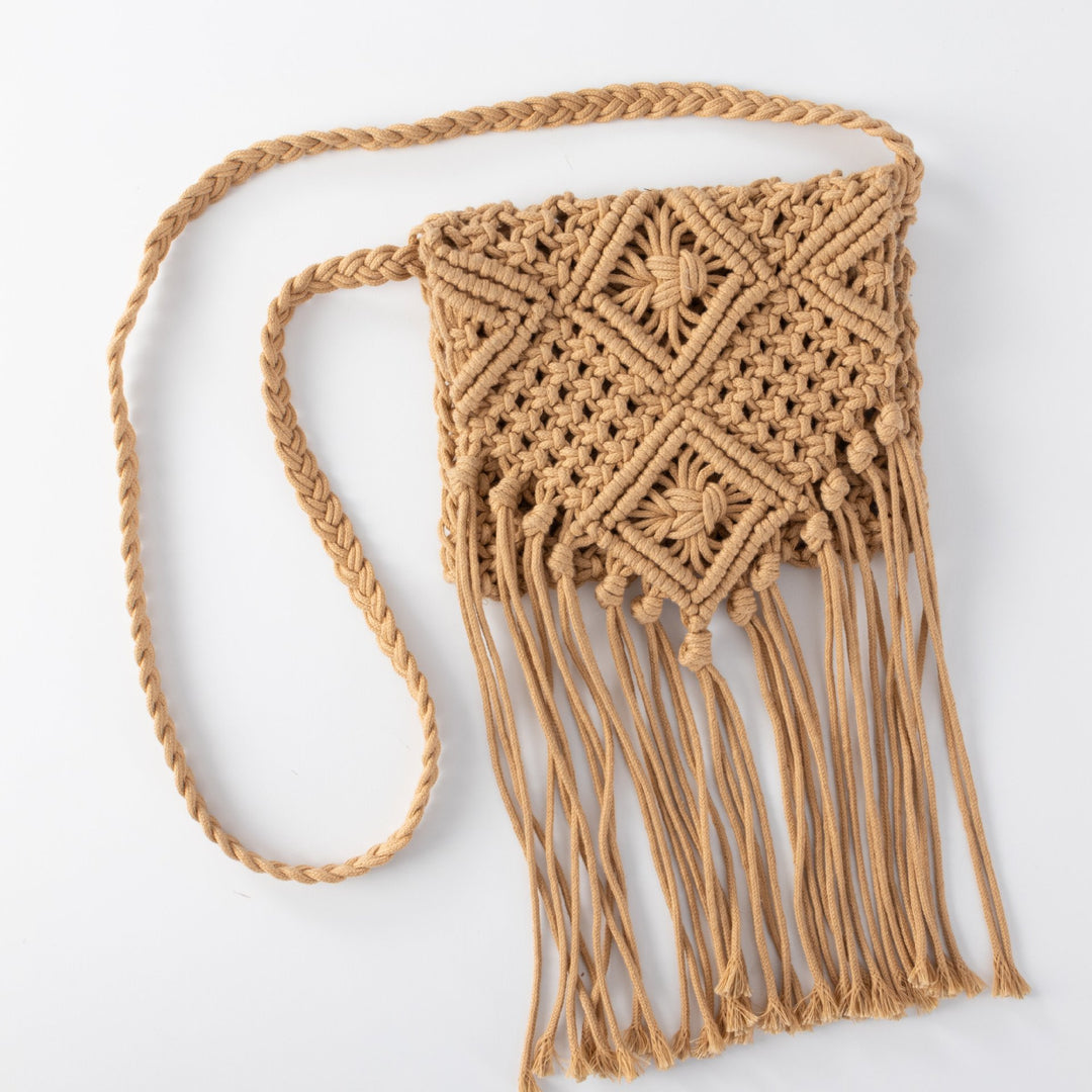 Hand-knotted Macrame Shoulder Bag Stornfield