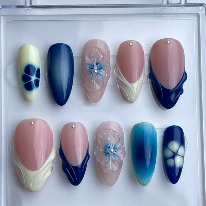 Thematic Artisan Press-On Nail Set Stornfield
