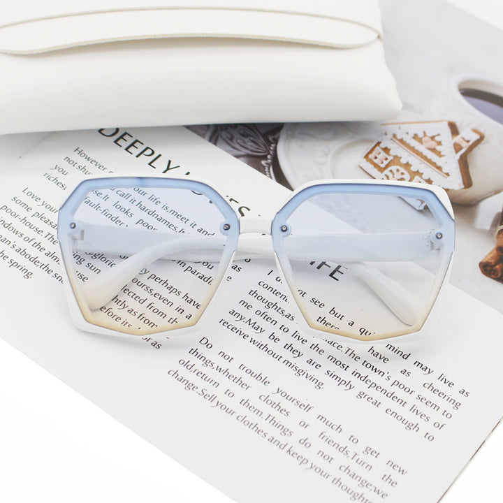 Ladies Designer Sunglasses in Elegant Hexagon Design Stornfield