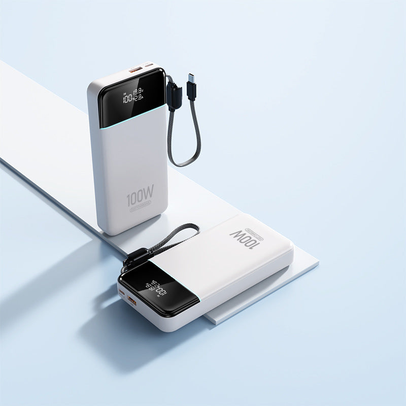 Powerful power bank with Intelligent Usb-C fast charging and digital charge level indicator Stornfield