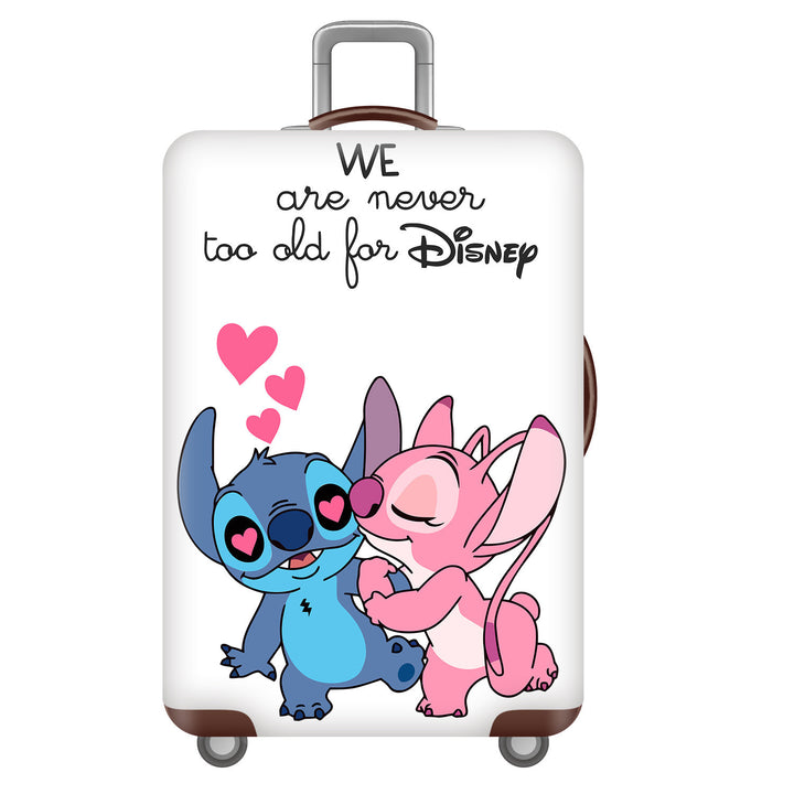 Unisex children's suitcase with reinforced hard shell, telescopic handle and Kuromi motif Stornfield
