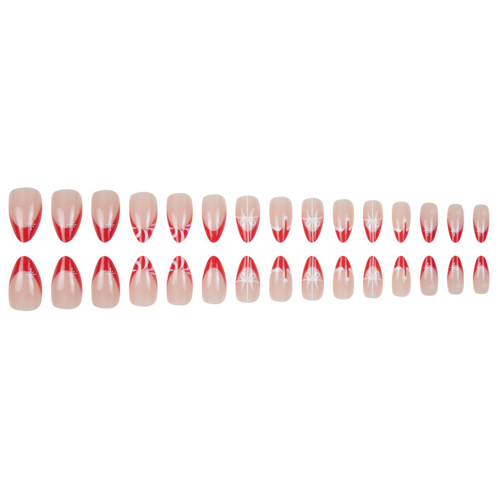 Festive Themed Press-On Nail Art Stornfield