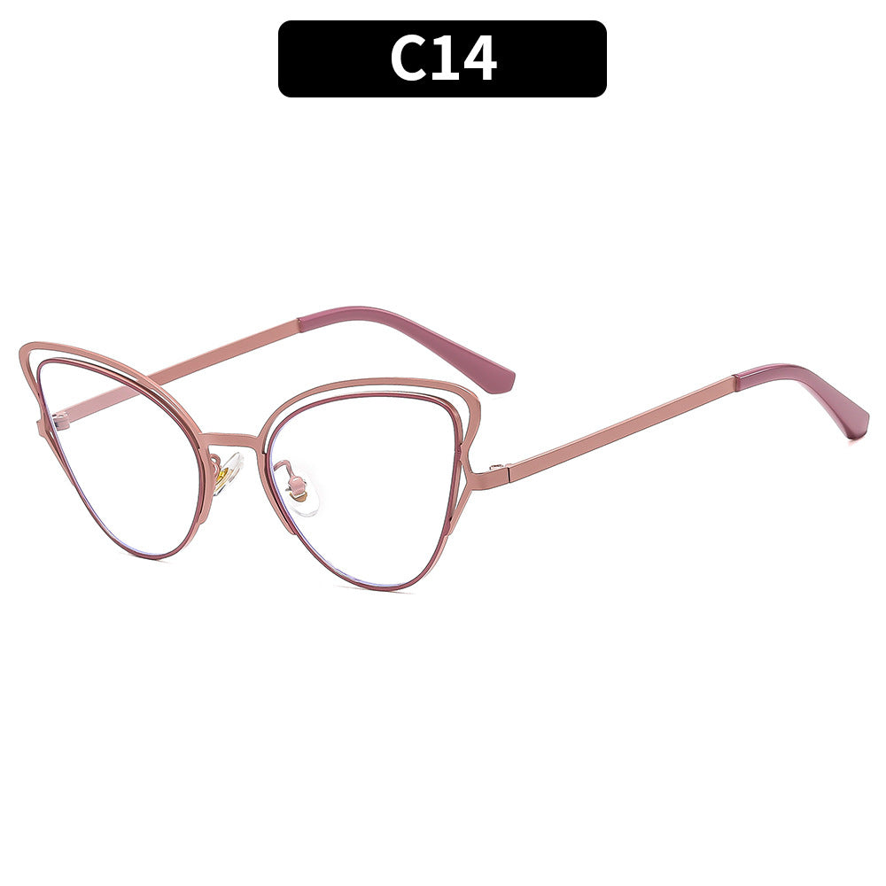 Women's Cat-Eye Sunglasses with Luxurious Metal Frame and High-Quality Gradient Lenses Stornfield