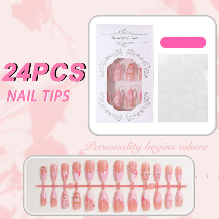 Decorative Press-On Nail Kit Stornfield