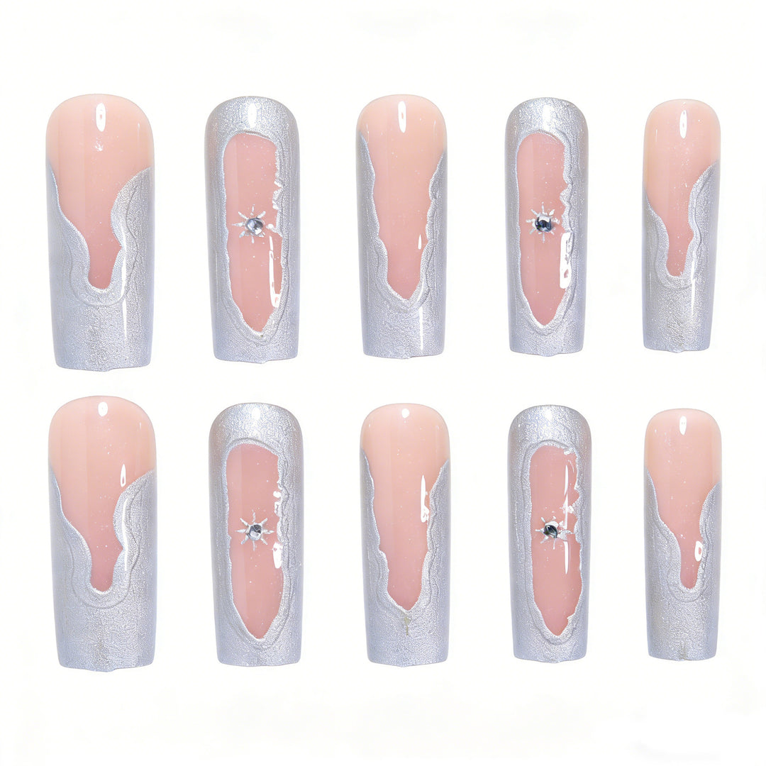 Artistic Press-On Nail Extensions Stornfield
