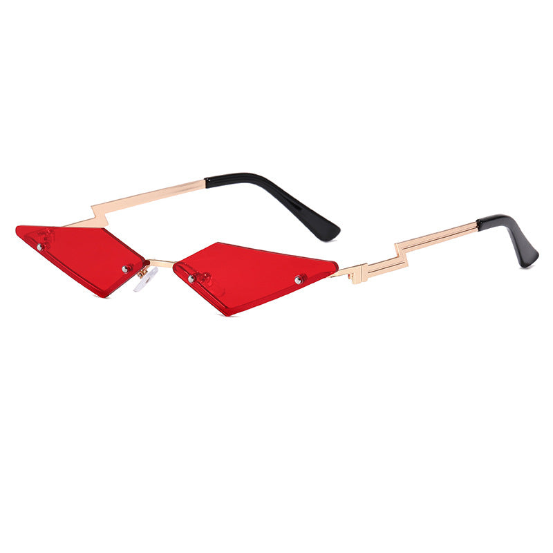 Women's geometric designer sunglasses with innovative frame Stornfield