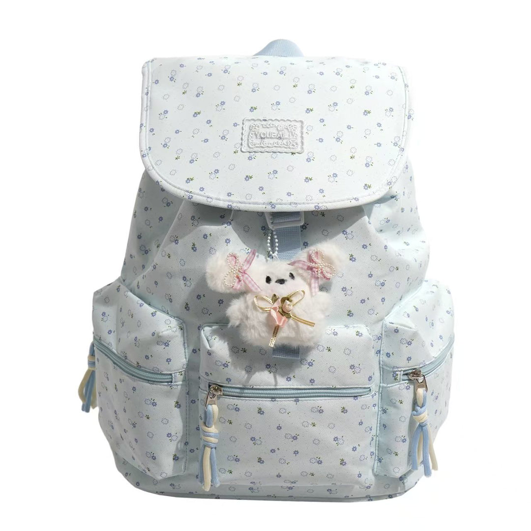 Children's Cute Floral Print Backpack Stornfield