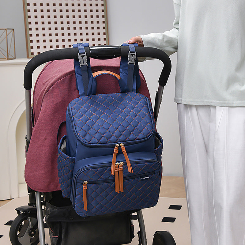 Quilted Multi-Functional Backpack Stornfield