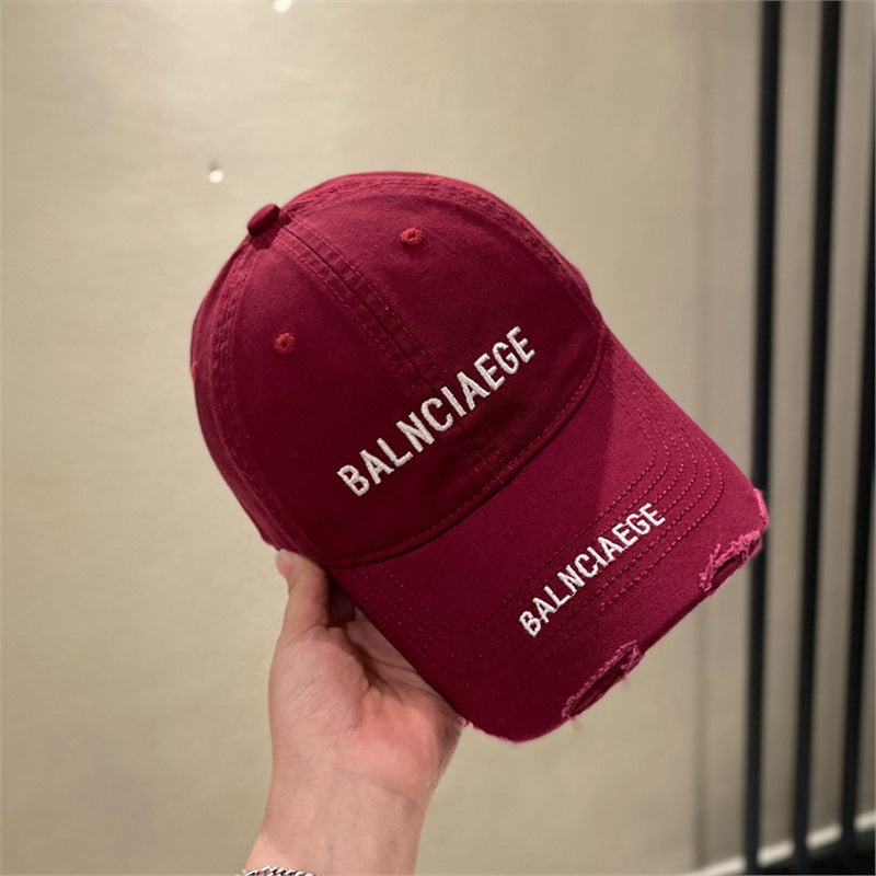 Men's Distressed Adjustable Baseball Cap Stornfield