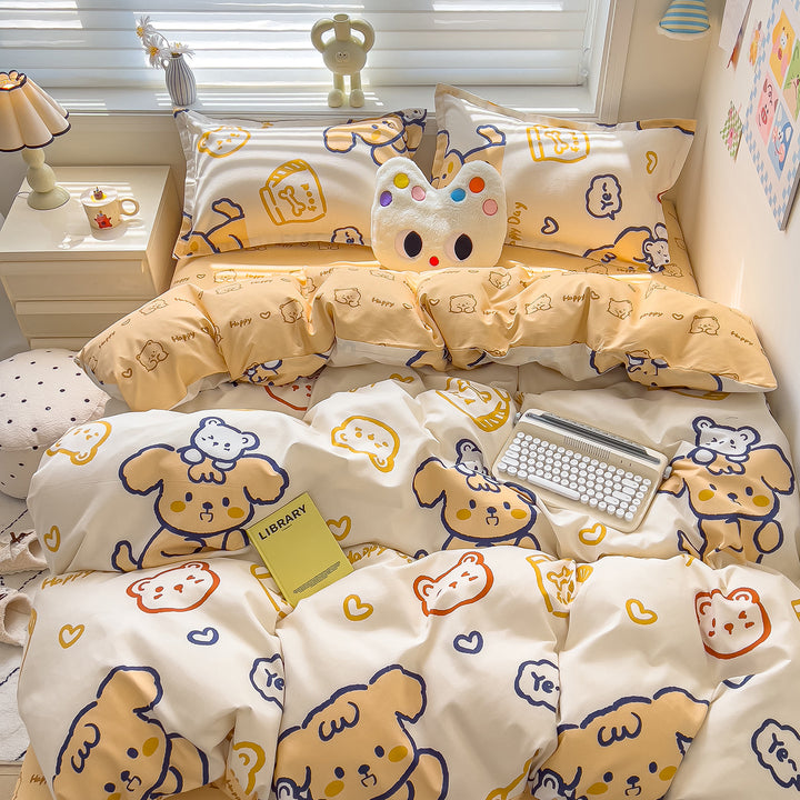Geometric Print Bedding Set