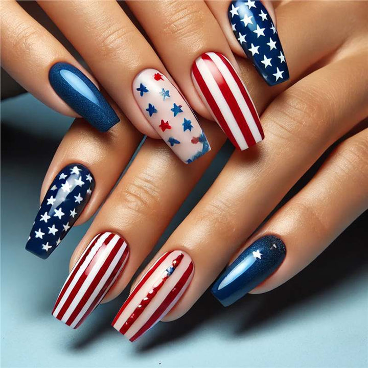 Patriotic Nail Art Set Stornfield