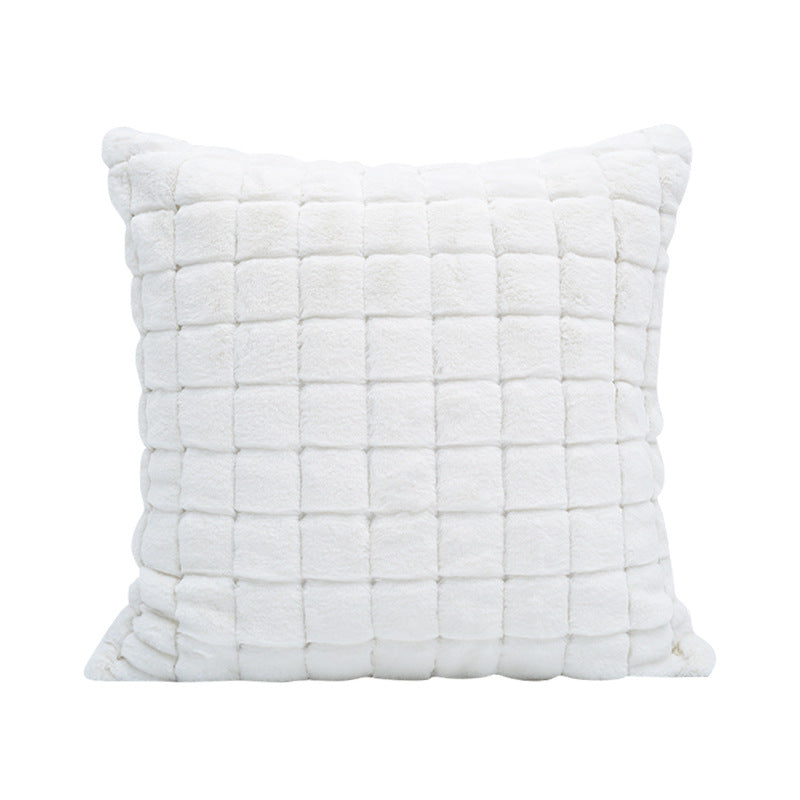 Cozy textured pillow