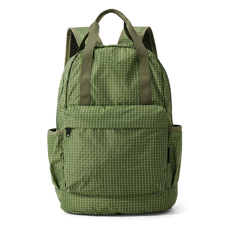 Lightweight Grid Pattern Backpack Stornfield