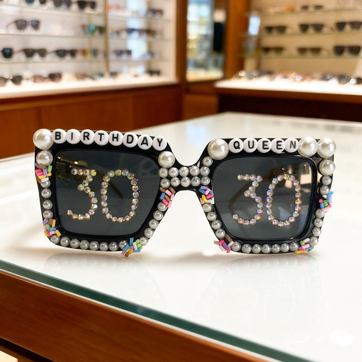 Birthday Celebration Themed Sunglasses Stornfield