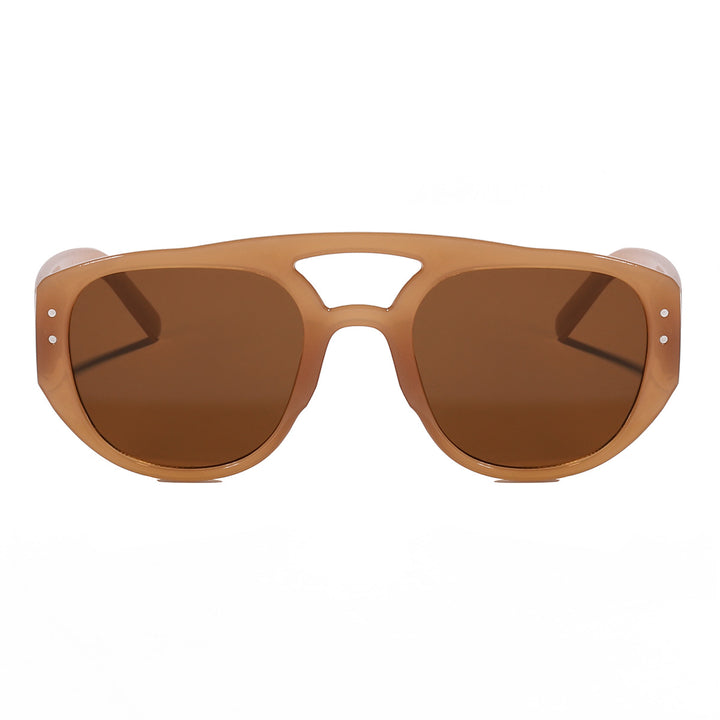 Women's oversized sunglasses with modern, textured frame Stornfield