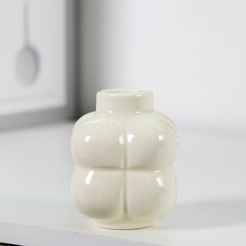 Decorative Ceramic Flower Bud Holder Stornfeild