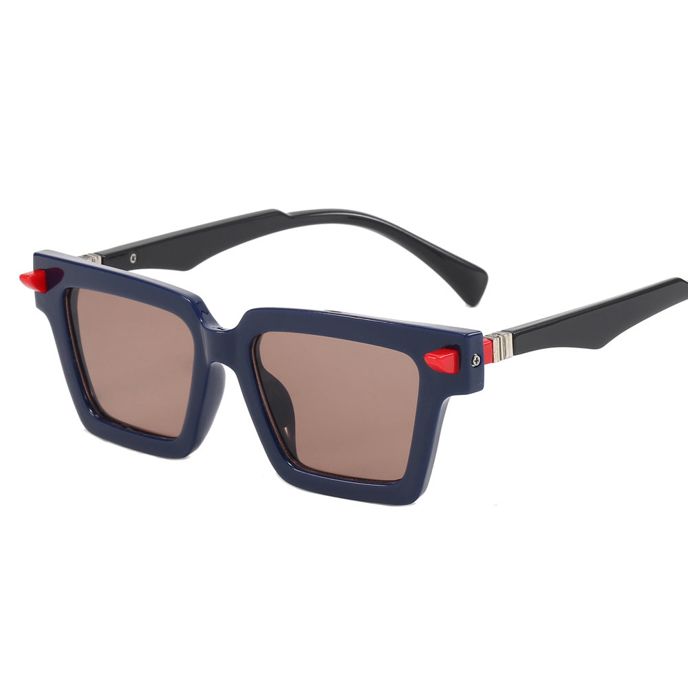 Ladies fashionable sunglasses with unique geometric accents Stornfield