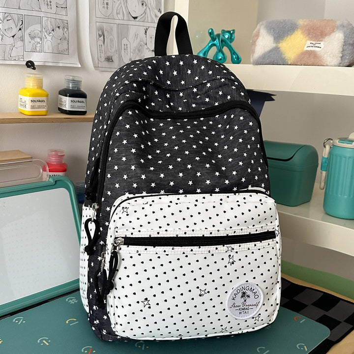 Playful Star-Patterned Backpack Stornfield 1791205809