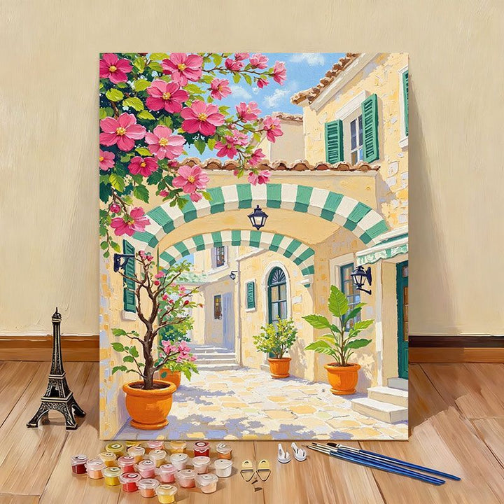 DIY Scenic Coastal Paint by Numbers Kit Stornfield