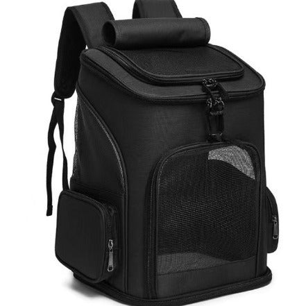 Cat transport backpack with breathable mesh panels Stornfield