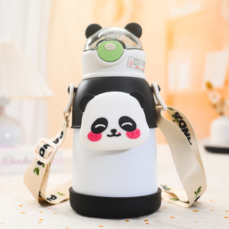 Ladies Insulated Water Bottle with Colorful Rabbit Design Stornfield