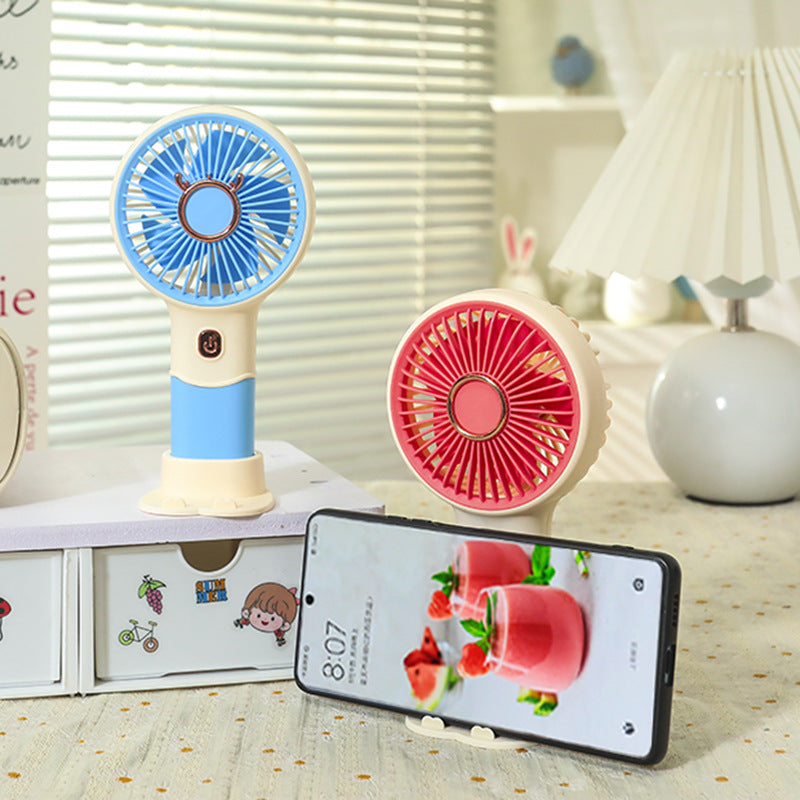 Women Portable Hand Fan with Innovative Animal Design Stornfield