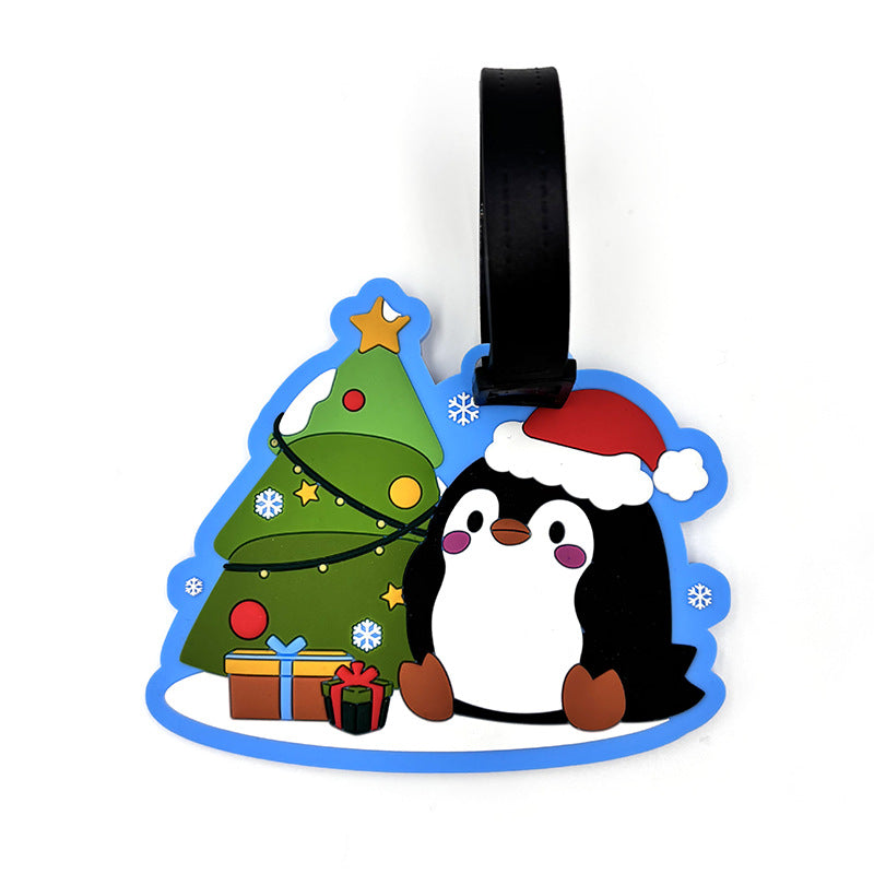Unisex Whimsical Penguin Luggage Tag Stornfield
