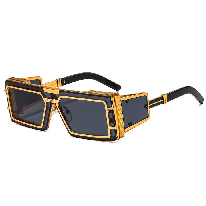 Women Geometric Oversized Sunglasses with Luxurious Frame Stornfield