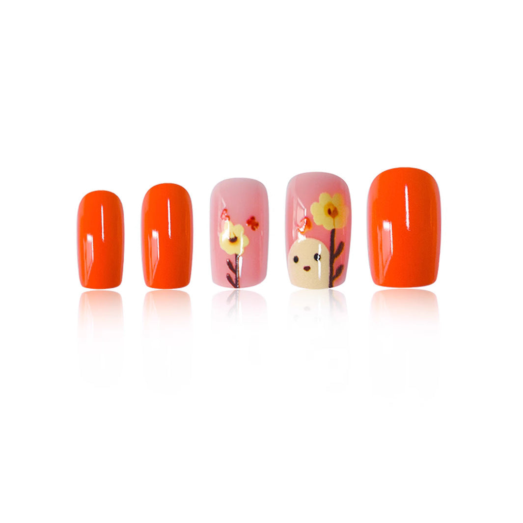 Artistic Floral Nail Art Stornfield