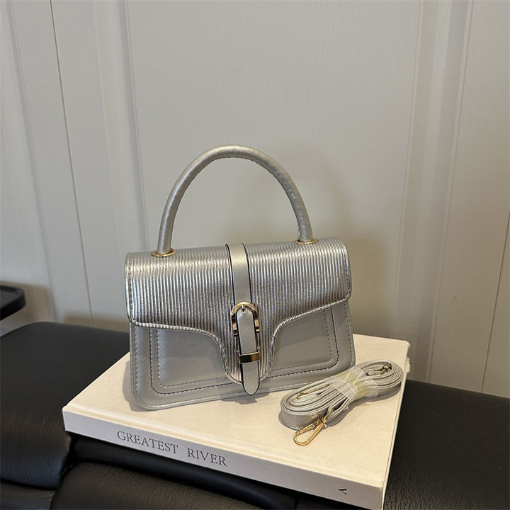 Structured Handheld Tote Bag