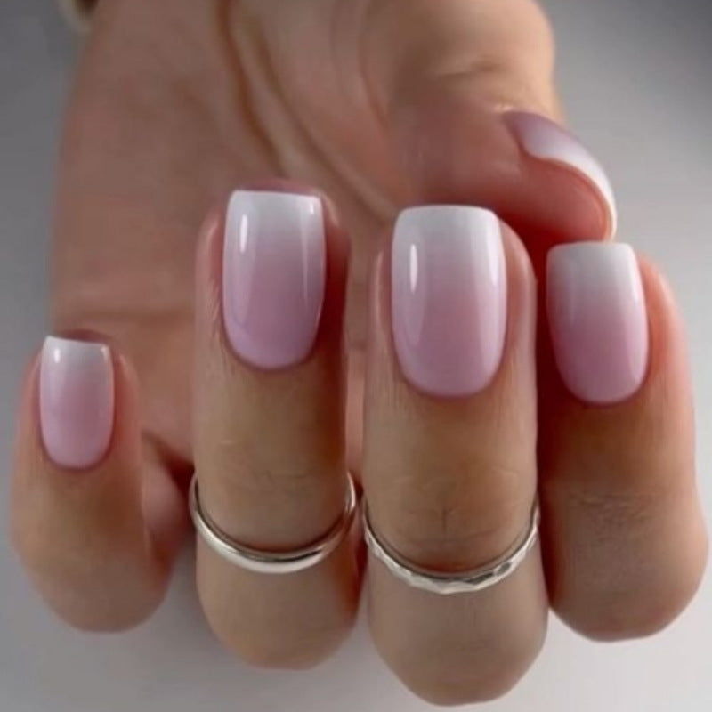 Glossy Ombre Press-On Nails Stornfield