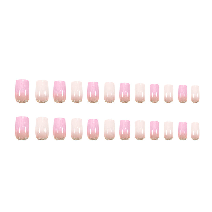 Artful nails with glitter design Stornfield