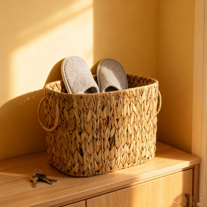 Handcrafted Woven Storage Basket Stornfield