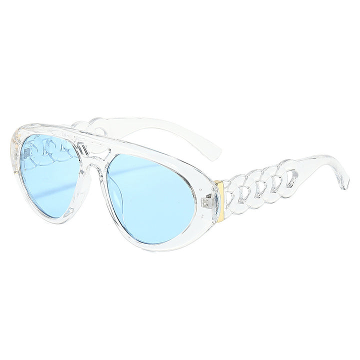 Fashion-Forward Oversized Shield Sunglasses Stornfield