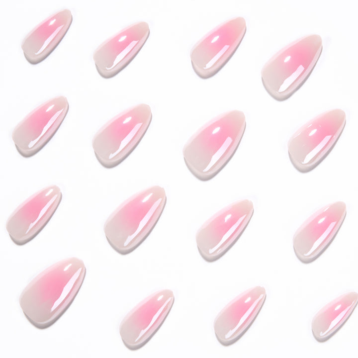 Artful nail extensions in elegant ombre design Stornfield