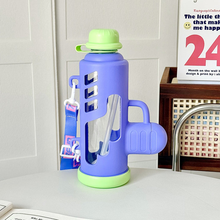 Women Trendy Water Bottle with Innovative Design and Practical Carry Handle Stornfield