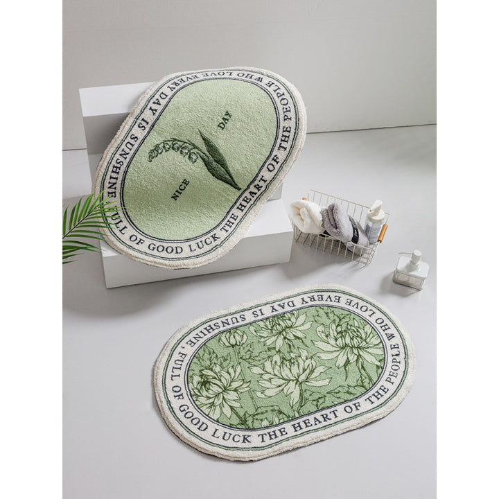 Floral Emblazoned Area Mat Stornfield