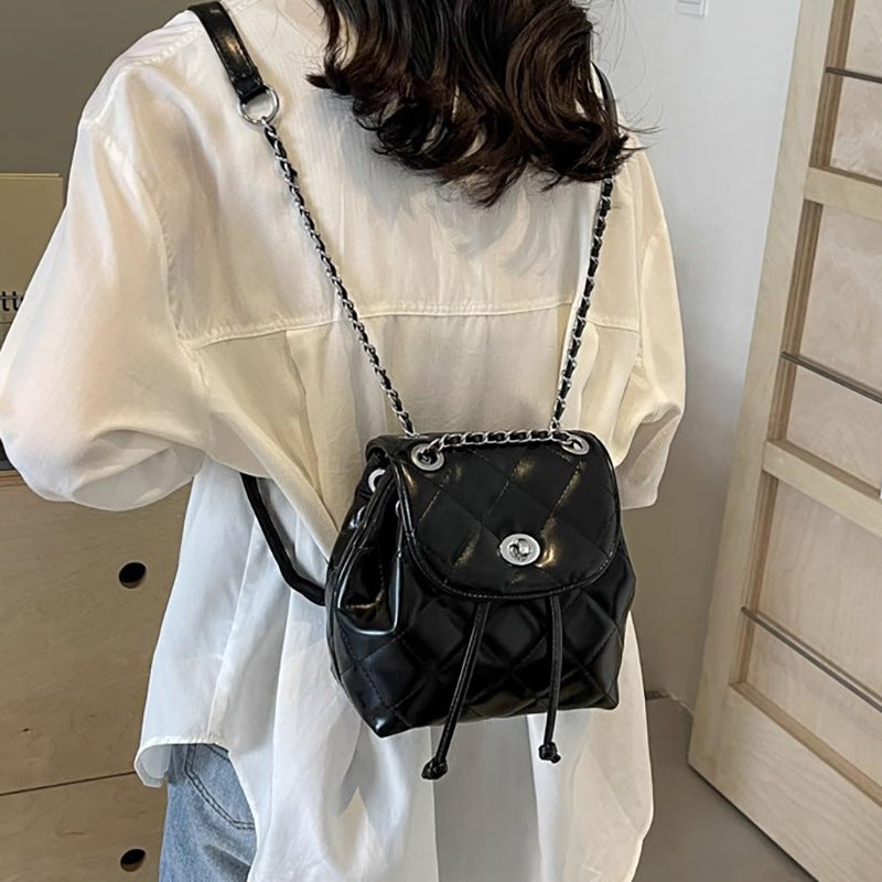 Stylish Quilted Mini Backpack Stornfield