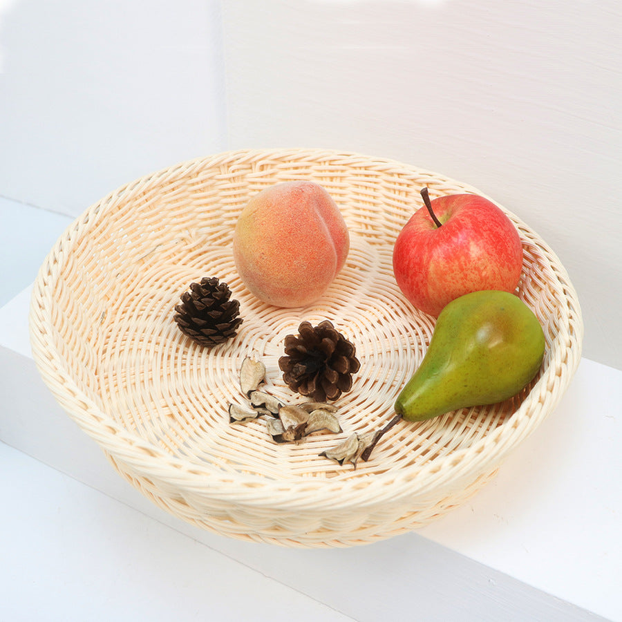 Decorative fruit basket made of handcrafted material Stornfield