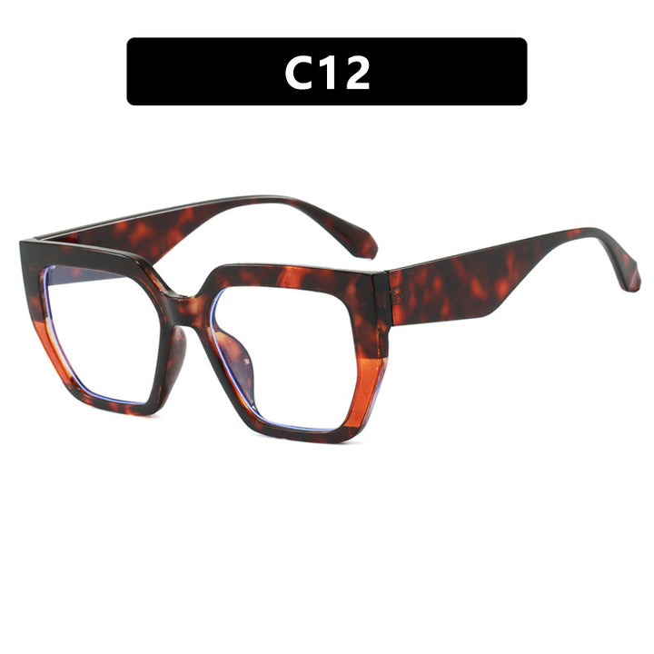 Women's geometric glasses in stylish tortoiseshell pattern Stornfield