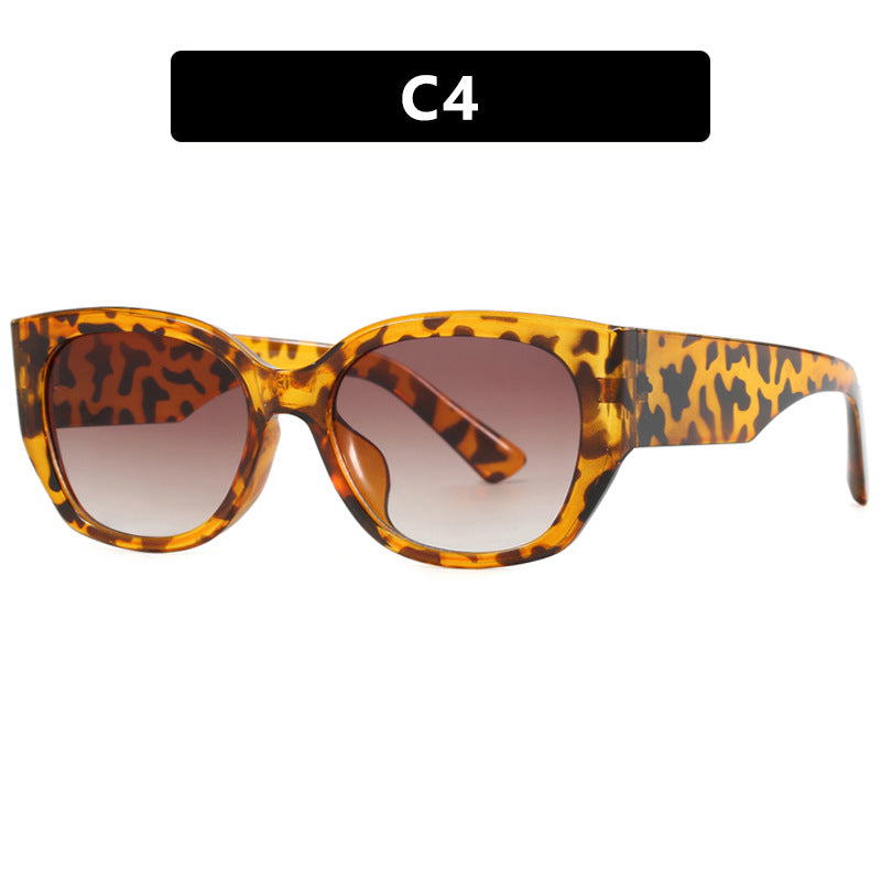 Ladies elegant glasses with animal print Stornfield