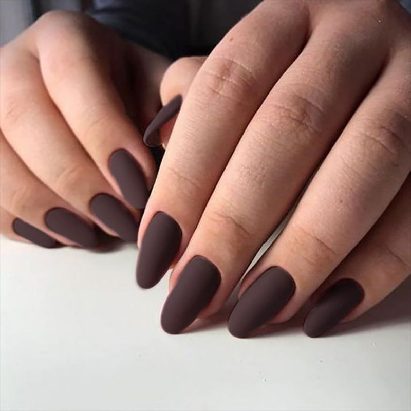 Matte Finish Press-On Nail Extensions Stornfield