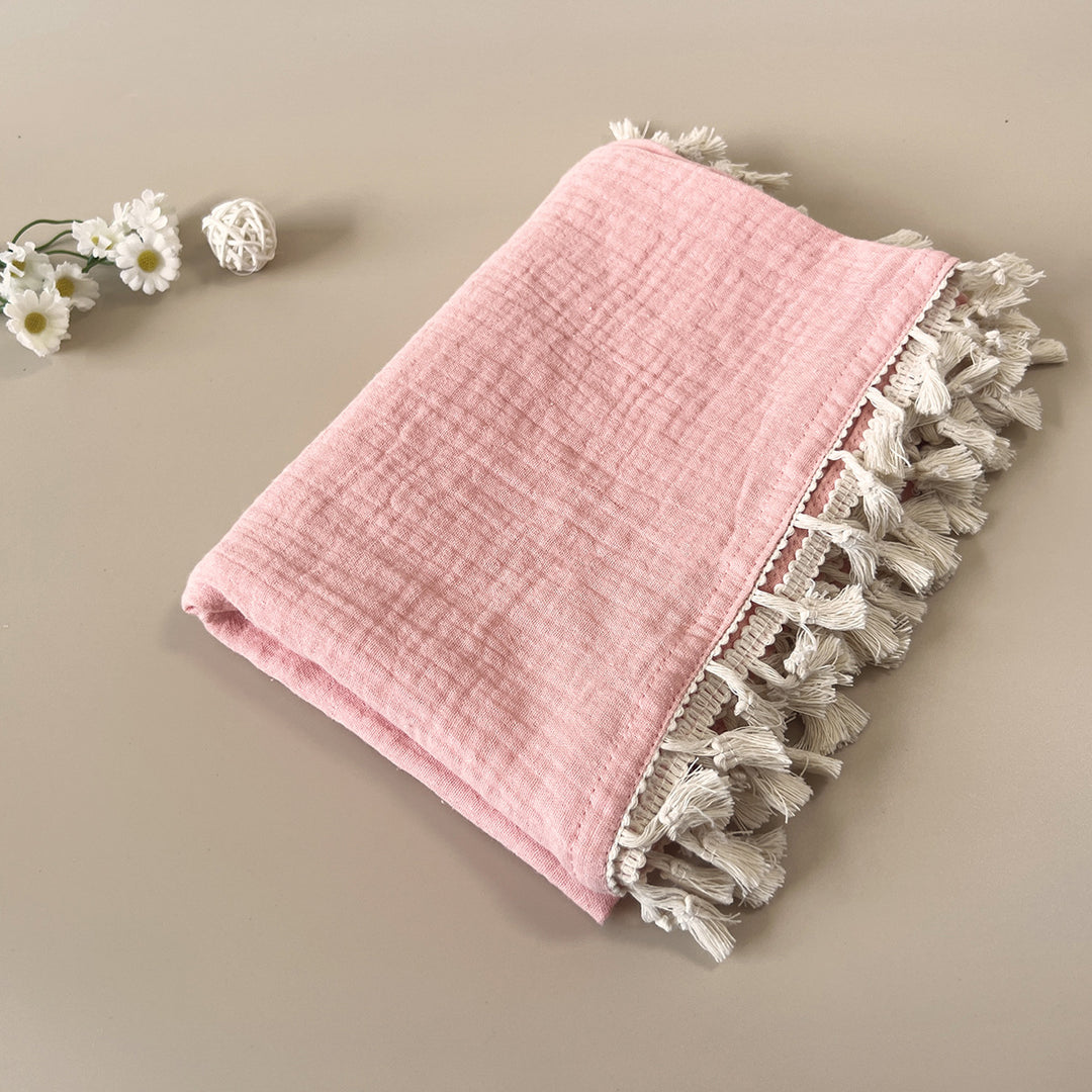 Elegant Cotton Throw Blanket Stornfield
