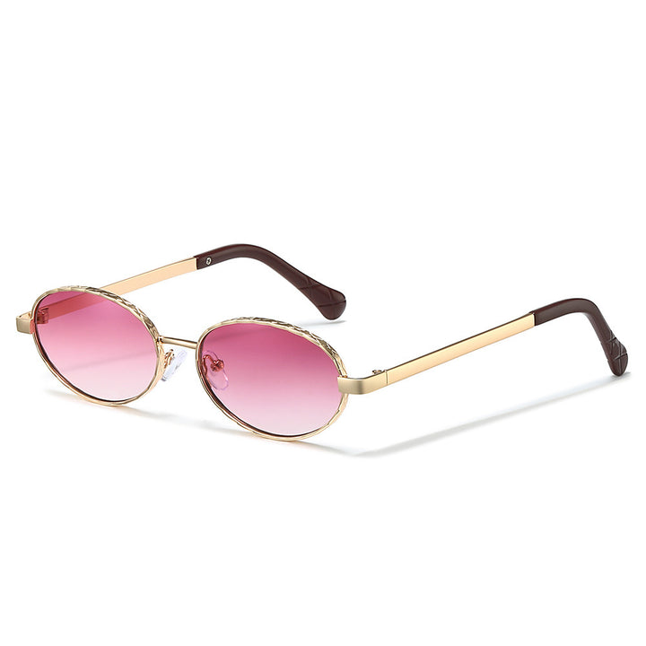 Sleek Oval Frame Sunglasses Stornfield
