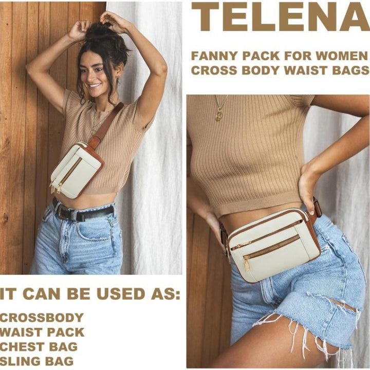 Elegant Leather Fanny Pack Stornfield