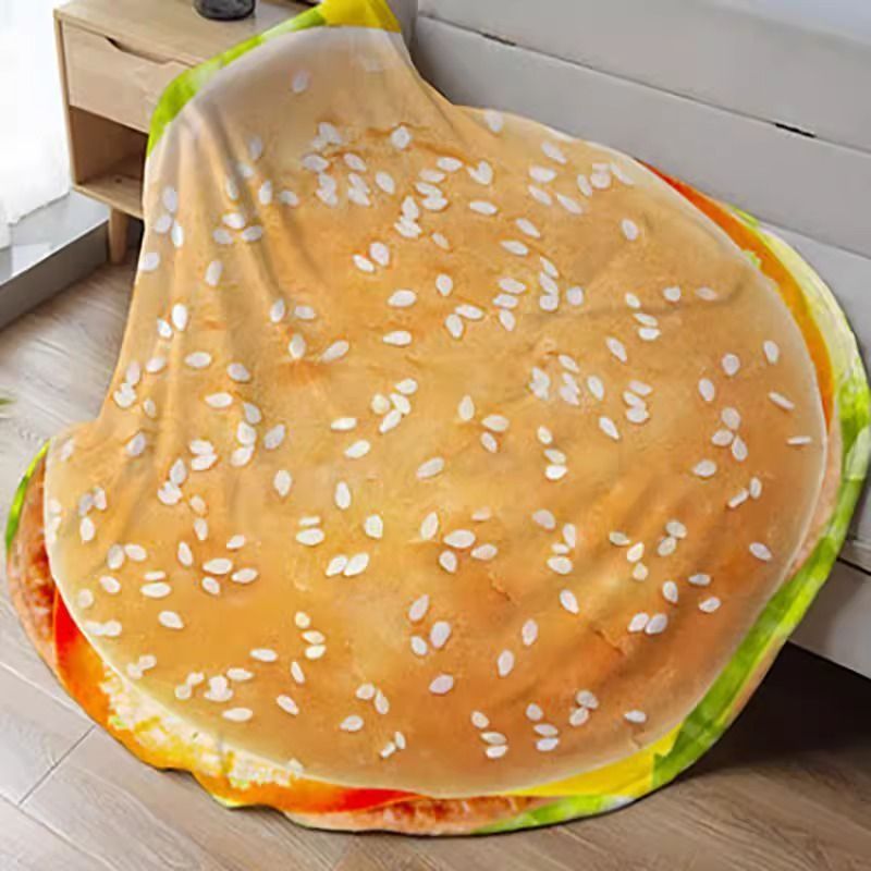 Food-Themed Plush Blanket