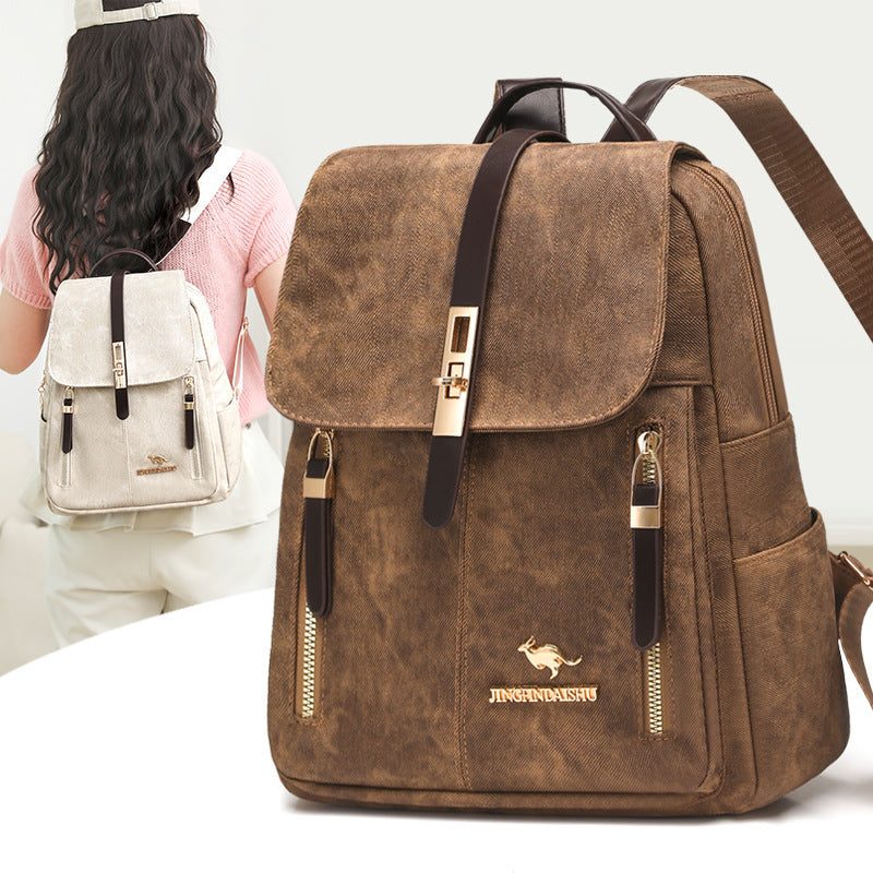 Vintage Canvas Travel Backpack Stornfield