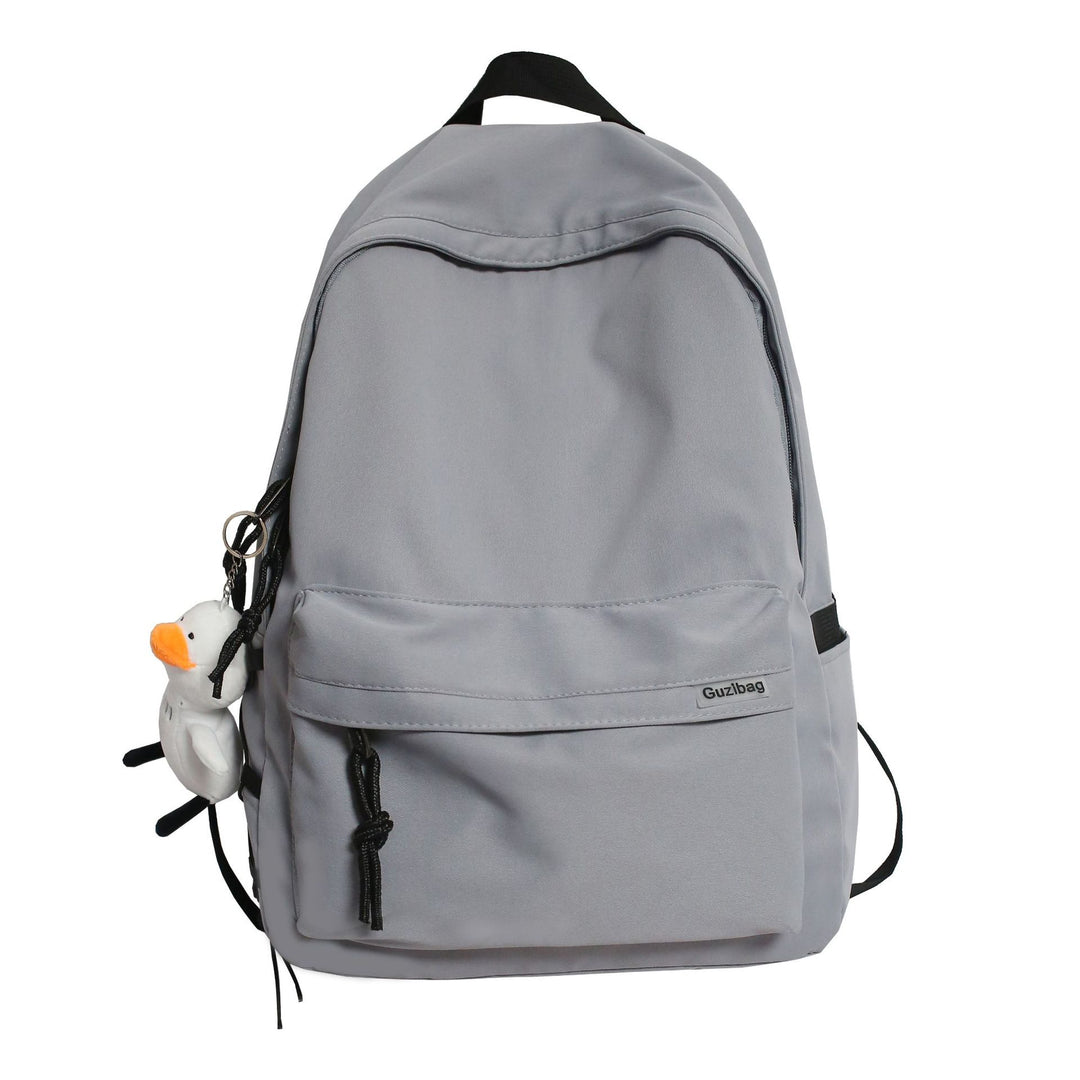 Versatile Casual Backpack with Plush Charm Stornfield