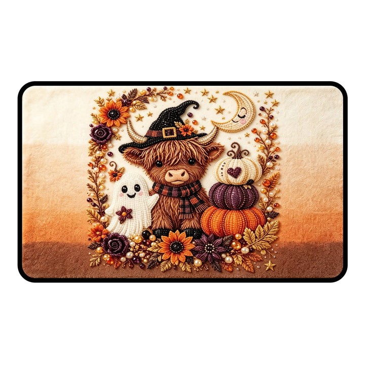 Halloween Theme Bath Mat