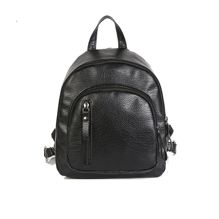Stylish Leather Mini Backpack Stornfield